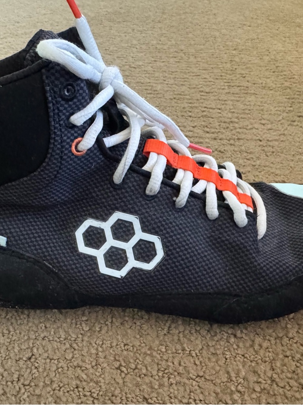 RUDIS Men's Colt 2.0 Wrestling Shoes - Black & White - Picture 2 of 8